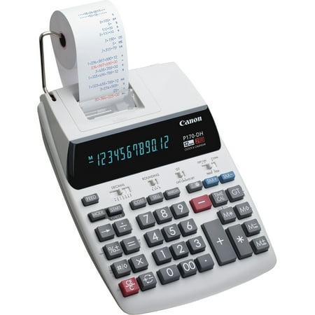 Canon, CNMP170DH3, P170-DH-3 Printing Calculators, 1 Each,
