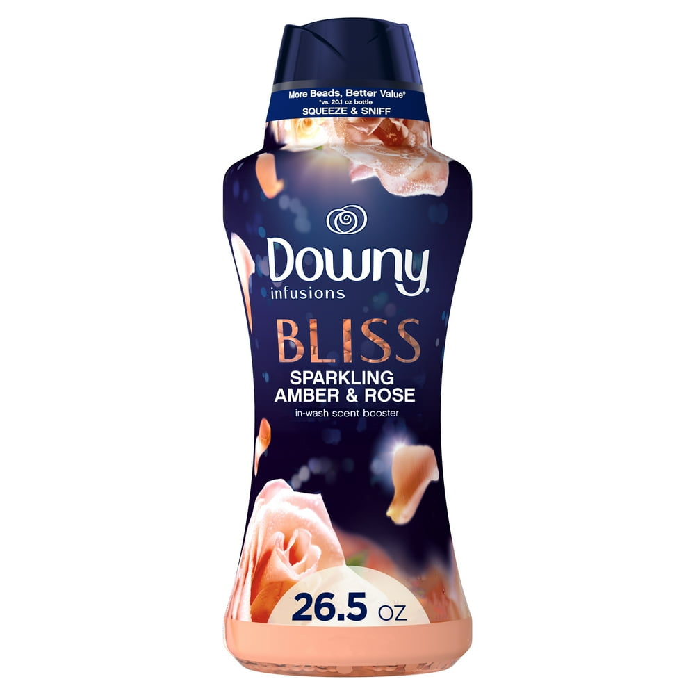 Downy Infusions Bliss Amber & Rose, 26.5 Oz Scent Booster Beads