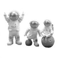 thumbnail image 2 of Toorise 3Pcs Astronaut Figurines Cake Topper Outer Space Spaceman Action Figure Statue Desktop Astronaut Ornaments Tabletop Spaceman Figure Toy for Kids Party Gift Cake Decoration, 2 of 11
