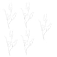 thumbnail image 1 of 5 ramas de árbol artificiales secas de tacto real para decoración de escritorio. Blanco, 1 of 7