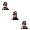 thumbnail image 2 of Sonducket Gorro de invierno para niños, forro polar interior para niños, pañuelo para el cuello, Kit de calentador de cuello, estrella de café 3Conjunto, 2 of 6