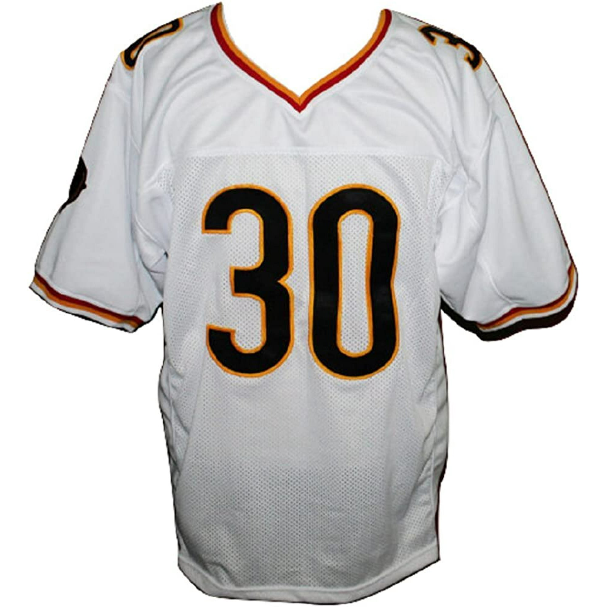 Rod Smart He Hate Me Football Jersey All Sewn LV Outlaw White 