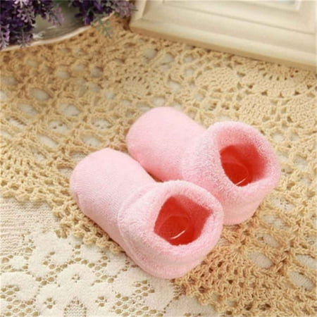 

Baby Girl Boy Newborn Winter Warm Boots Toddler Infant Socks Booties Shoes Cotton Socks