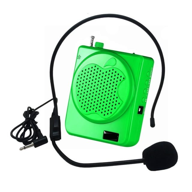 Loudspeaker Teachers Dedicated Lecture Waist Hanging Headset Teaching Guide Speaker Voice Amplifier Megaphone ,Comfortable and Portable