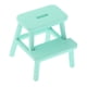 thumbnail image 4 of Silla de paso para casa de muñecas a escala 1:12, accesorio decorativo pintado a mano, mini silla hecha a mano Verde, 4 of 9