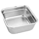 thumbnail image 5 of Colador de malla de acero inoxidable para lavar arroz, cesta para lavar verduras, cesta de drenaje de metal., 5 of 8