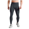 thumbnail image 3 of Sentmoon Mens Compression Pants Men's Compression Pants Men Solid-Color High-Elastic Yoga Pants Control Breathable Warm Running Cycling Sports Fitness Pants for Weekend and Lounge Wear XXL, 3 of 5