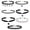 Multicolor, variant on YYKihy Gothic Choker Necklace Lace Tattoo Velvet Set Stretch 7 Classic Choker Necklaces & Pendants