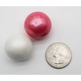 thumbnail image 3 of Naturejam Pink & White Shimmery Gumballs 1 Pound Size-1 inch Pearl Gumballs for Girl Baby Shower, 3 of 6