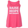 thumbnail image 1 of Raise Hope Not Racists Womens Tank Top, 1 of 1