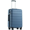 thumbnail image 6 of Carry on Luggage Set, New Upgraded 3-Piece Hardside Suitcases Set Includes 20in 24in 28in Large Medium Small Suitcase, Lightweight Travel Trolley Rolling Suitcase with Wheels&Telescoping Handle, Blue, 6 of 12