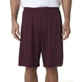 thumbnail image 2 of A4 9" Cooling Performance Shorts, Maroon, Small, 2 of 3