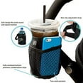 thumbnail image 4 of J.L. Childress Cup 'N Stuff Insulated Stroller Cup Holder with Pockets, Black, Adult Use., 4 of 8