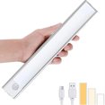 thumbnail image 1 of Fiudx Liquidación de ahorros de otoño Luz LED de detección de cuerpo humano para hogar inteligente, luz de gabinete inalámbrica, luz de inducción magnética con carga USB y luz de armario autoadhesiva, 1 of 6