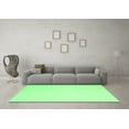 thumbnail image 3 of Ahgly Company Indoor Square Abstract Emerald Green Contemporary Area Rugs, 3' Square, 3 of 4