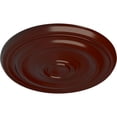 thumbnail image 3 of Ekena Millwork 15 7/8"OD x 1 1/2"P Kepler Traditional Ceiling Medallion (For Canopies up to 3 3/4"), Hand-Painted Brushed Mahogany, 3 of 5