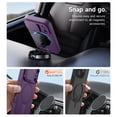 thumbnail image 3 of SURITCH for iPhone 17 Pro Max Case with Camera Cover, Kickstand, Compatible with MagSafe, Shockproof Bumper Slim Protective Cover, Dark Purple, 3 of 11