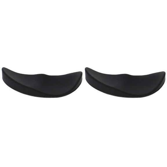 YUNLIGHTS Black Mouse Wrist Rest Support for Computer and Laptop Use 2Pcs