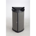 thumbnail image 3 of Safco Indoor/Outdoor Receptacle, 20 gal, Charcoal Resin Panels, 3 of 5