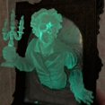 thumbnail image 4 of 3d Photo Frame Wall Sticker Ghost Mirror Luminous Ornament Sculpture Halloween Decor S, 4 of 5