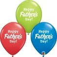 thumbnail image 1 of Biodegradable Vibrant Latex Balloons - 50 Pack Durable Father's Day Party Surprise, 1 of 3