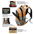 thumbnail image 5 of FORMRS Kids School Backpack Elementary Student Unisex Travel Bookbag with Reflective Stripes, Goldfish, 5 of 7