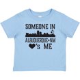 thumbnail image 3 of Inktastic Albuquerque New Mexico Someone Loves Me Skyline Boys or Girls Baby T-Shirt, 3 of 5