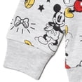 thumbnail image 4 of Disney Minnie Mouse Toddler Girls' Pullover Sweatshirt Grey Mickey Minnie, 4 of 5