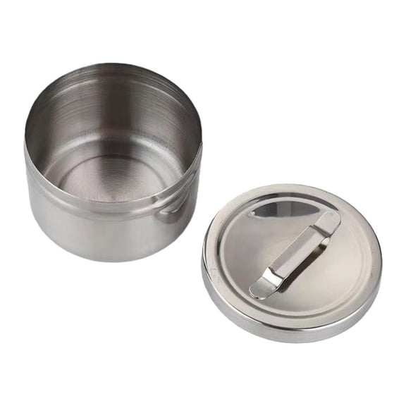 Giaone Stainless Steel Organizer Box Medicals Ointment Cotton Ball Storage Hygienic Solution