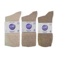 thumbnail image 2 of IOMI - 6 Pack Ladies Diabetic Bamboo Socks | Extra Wide Seamless Loose Non Elastic Socks for Women, 2 of 2