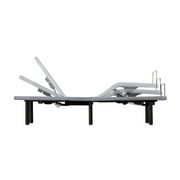 Lucid Advanced Power Adjustable Bed Base with Wireless Remote, USB Ports, Adjustable Head and Foot Incline, Full
