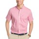 thumbnail image 1 of IZOD - Camisa con botones a cuadros de popelina para hombre, rosa, grande IZOD Botones al frente, 1 of 1