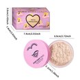 thumbnail image 2 of Beauty Puff Puff Pass Set And Bake Powder Loose Face Powder With Extra Setting Powder Puff Soft Natural Face Makeup For Uneven Skin Tone Translucent, 2 of 3