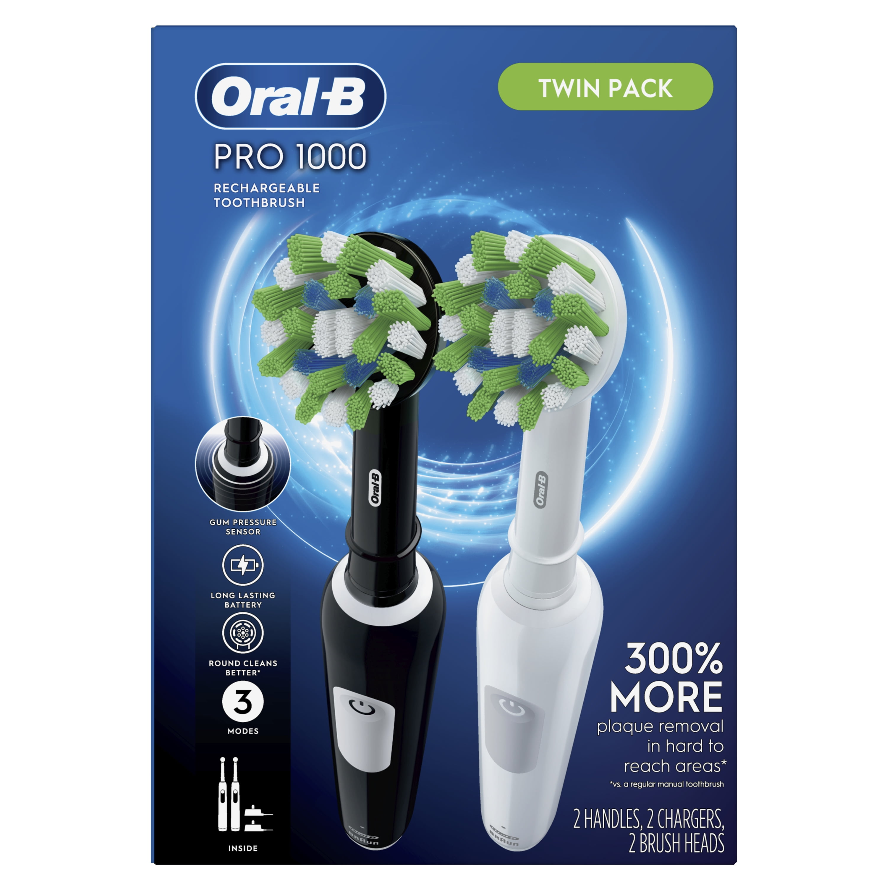 Oral-B 7000 SmartSeries Rechargeable Power Toothbrush with 3