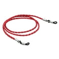 thumbnail image 1 of Lentes de sujeción Correa Cordón Lentes de cuero Correa de cadena Collar de cadena Gafas Correa Cordón Retén de gafas para hombres Mujeres Niños (Rojo), 1 of 6