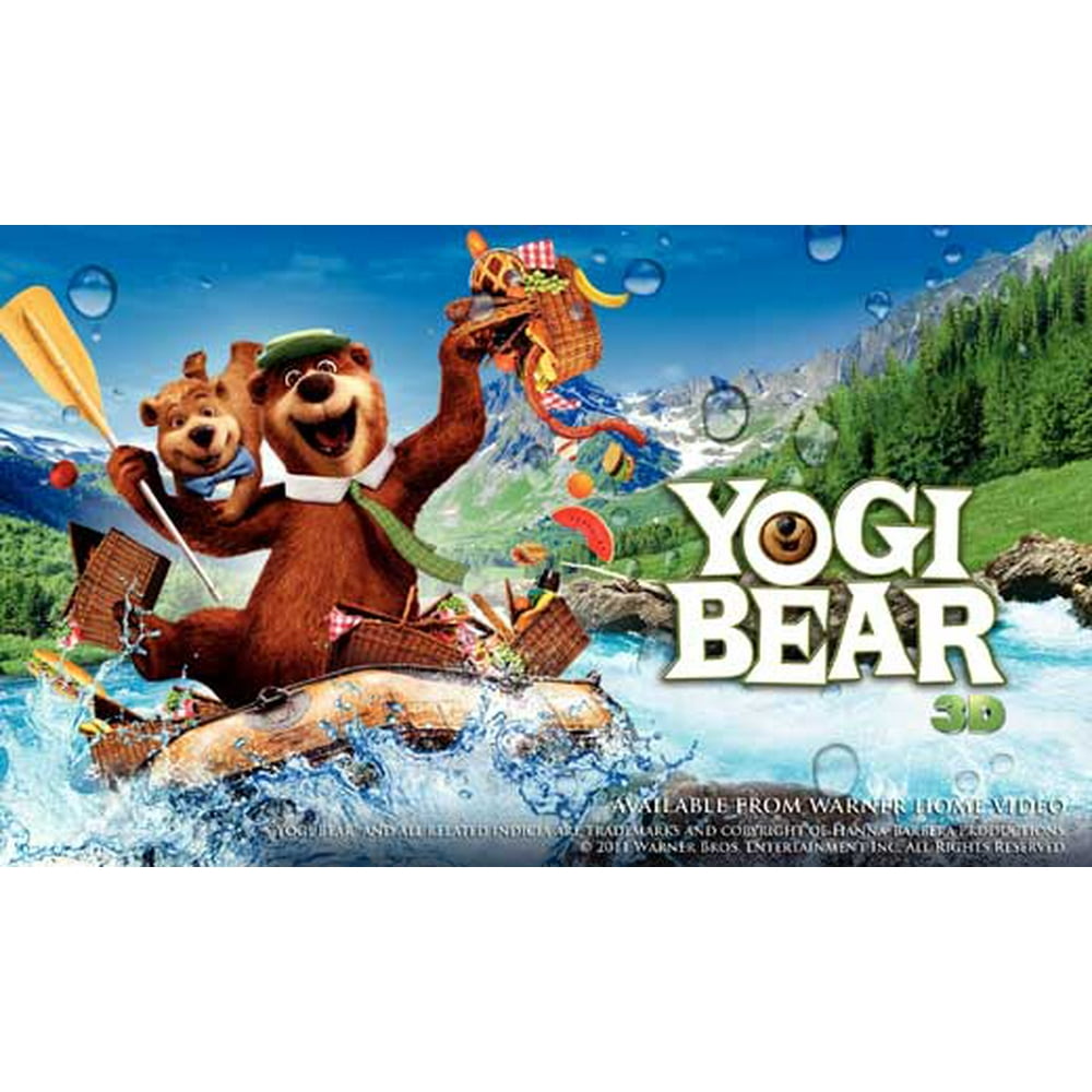 Yogi Bear movie POSTER (Style F) (11" x 17") (2010)