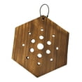 thumbnail image 3 of Maceta de pared con tablero de montaje de helecho, multiusos, aspecto rústico para orquídeas, accesorio resistente que ahorra espacio, maceta colgante Hexagonal, 3 of 8