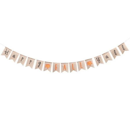Image of Garland for Thanksgiving 3 .5M European American Bunting Photography Props Photoshoot Wall Accent Decor Felt