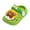 Green, variant on Toddler Girls Boys Clogs Little Kids Sandals Slides with Strap Kids Garden Clogs Water Shoes (Green, 3.5-4 Years)