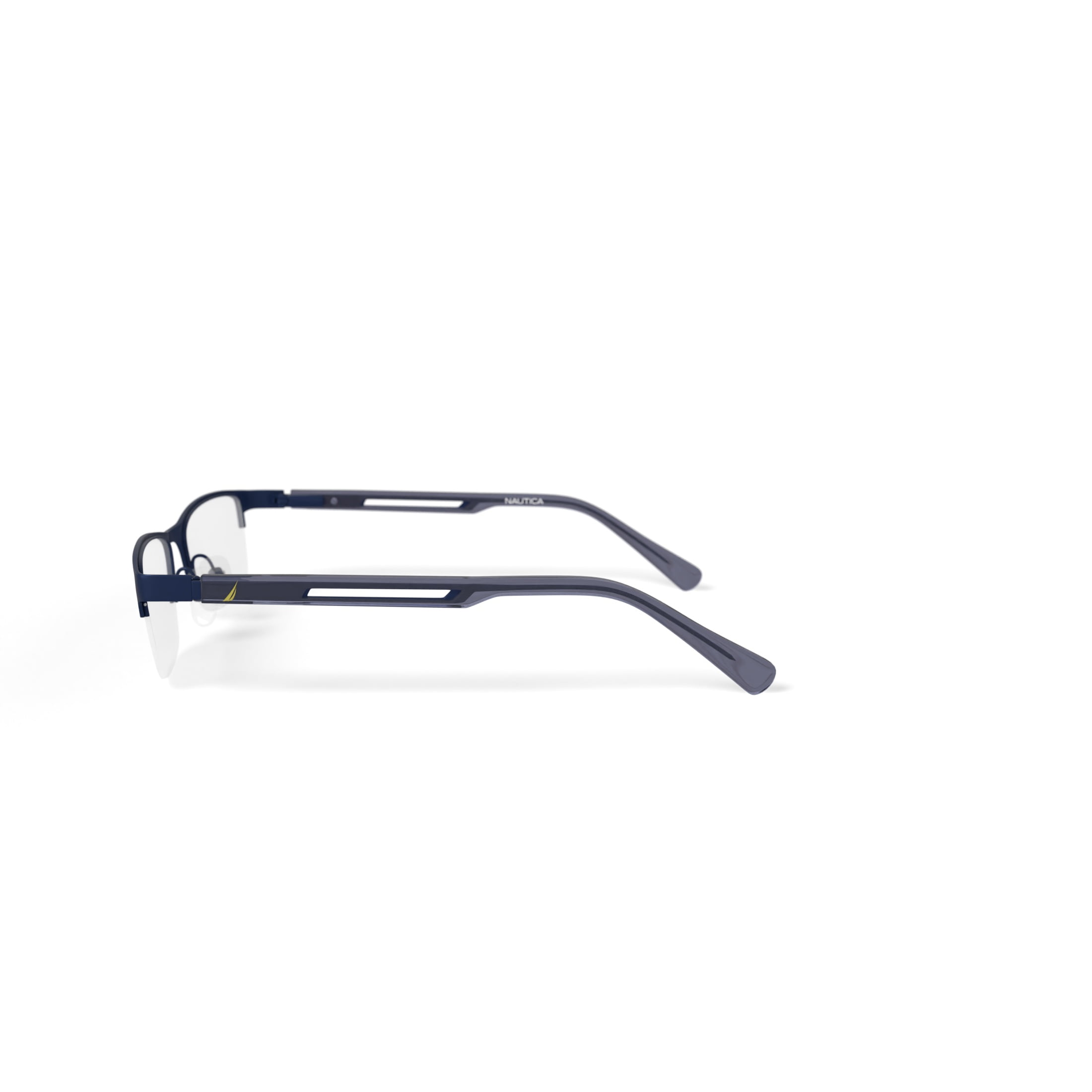 Nautica Youth NBO201 Prescription Eyeglasses with Case, Navy Blue