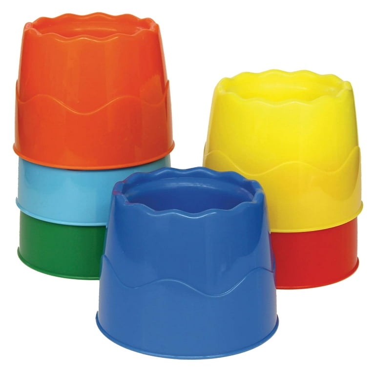 Colorations® Air-Tight, No-Mess Paint Cups - Set of 10