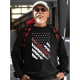 thumbnail image 2 of Freedom 4Th Of July Sweatshirt Men -Image by Shutterstock, Male x-Large, 2 of 4