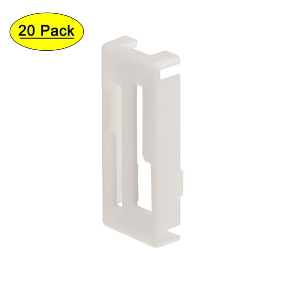 20pcs Servo Extension Cable Clips Buckle Wire Fixed Lock Plug Connector White for DIY RC Aircraft Boat Model