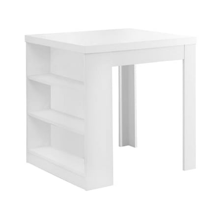 Monarch Dining Table 32 X 36 White Counter Height Monarch Dining Table 32 X 36 White Counter Height
