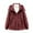 Wine, variant on Women's Winter Puffer Jacket Detachable Hooded Jacket Casual Snow Coat with Pockets White XL