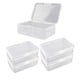 thumbnail image 4 of Organizador de Almacenamiento de Maquillaje Shamjiam Tapa Abatible de Plástico 5 Piezas Caja de Almacenamiento de Perlas de Arte de Uñas, 4 of 9