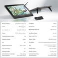 thumbnail image 6 of XP-Pen Artist Pro Series Drawing Tablets, 14"/16" Graphic Display,Latest Gen 2 Design for Animation,1920x1200 Monitor 123% SRGB Color Gamut, 16384 Pressure Level X3 Pro Stylus for Computer, 6 of 13