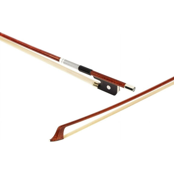 MI&VI CB-795 Pernambuco Wood Skin Carbon Fiber Cello Bow (Full Size 4/4) with Bow Case Included