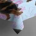 thumbnail image 3 of Rottweiler Dogs Rectangle Tablecloth 60"x84",Waterproof Polyester Rectangle Table Cloth, Wipeable Spillproof Polyester Tablecloth for Dining, Camping, Indoor and Outdoor, 3 of 5