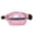 Pink, variant on 1PC Waterproof Fanny Pack Chic Casual Zipper Waist Bag for Traveling Outdoor Sports (Colorful)